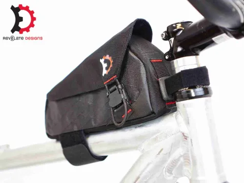 Revelate Designs Mag Tank installed on bike